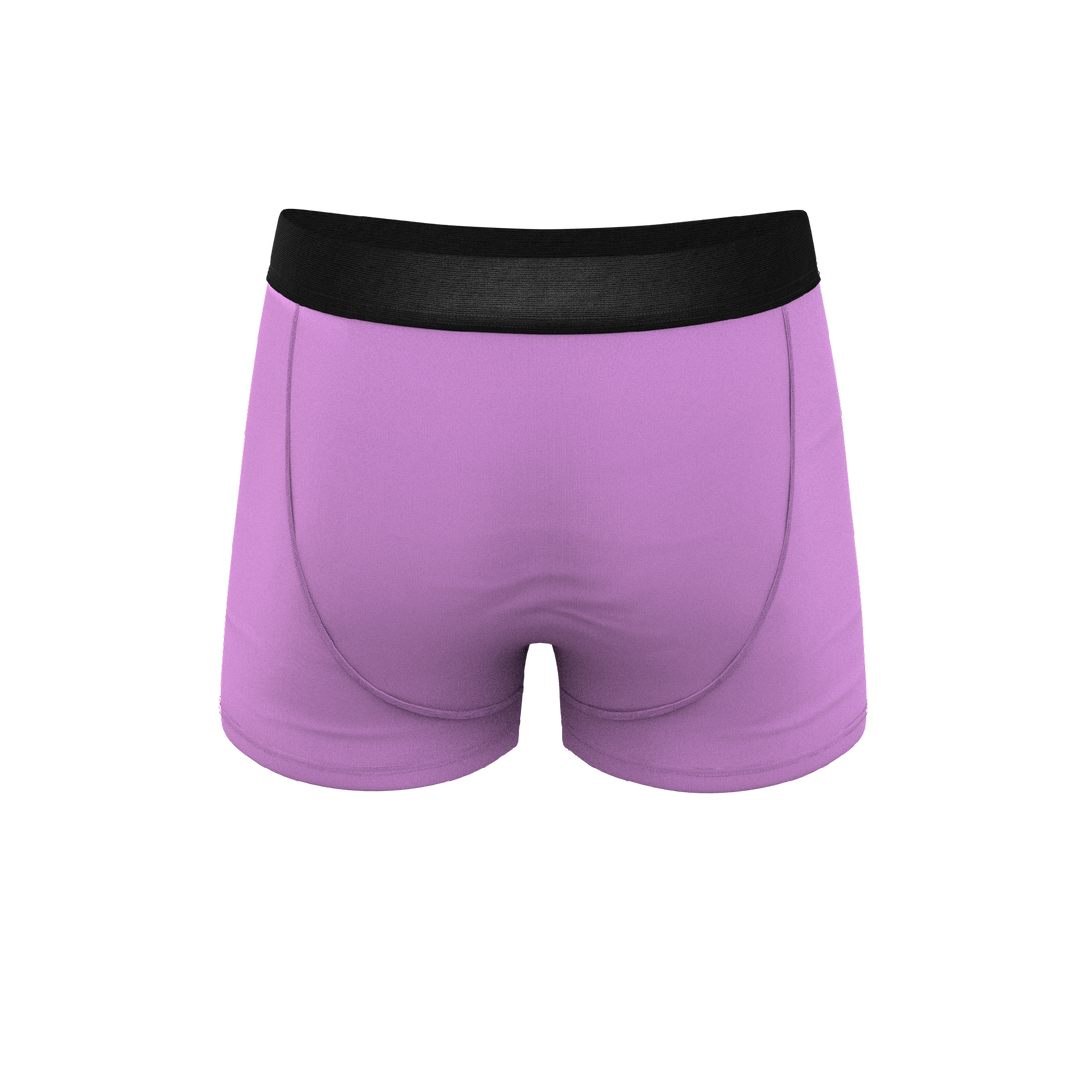 The Double Entendre | Eggplant Ball Hammock® Pouch Trunks Underwear