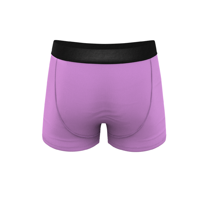 The Double Entendre | Eggplant Ball Hammock® Pouch Trunks Underwear