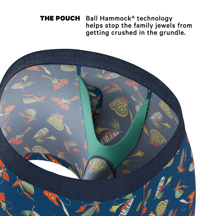 The Dry Fly | Fly Fishing Ball Hammock® Pouch Underwear With Fly