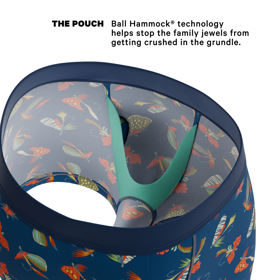 The Dry Fly | Fly Fishing Ball Hammock® Pouch Trunks Underwear