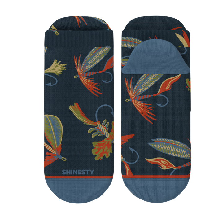 The Dry Fly | Fly Fishing Heel Hammock™ Ankle Socks