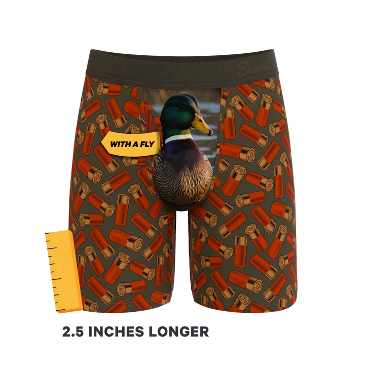 The Duck & Cover | Mallard Ball Hammock® Boxer - Long Leg