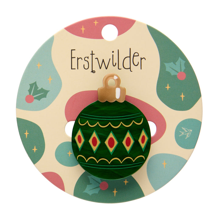 Bauble Simplified Mini Brooch by Erstwilder