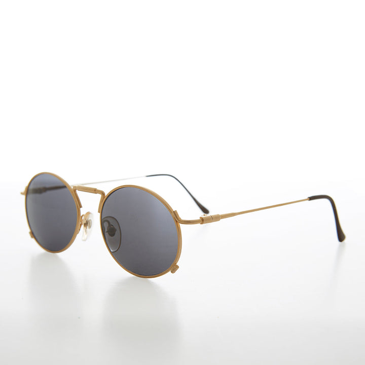 Metal Industrial Steampunk Vintage Sunglass - Eben