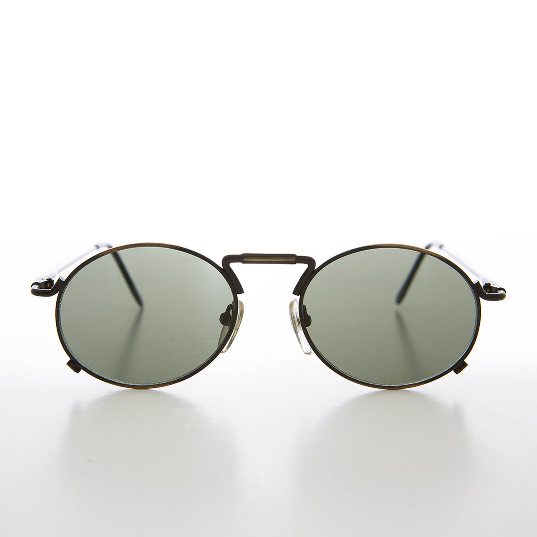 Metal Industrial Steampunk Vintage Sunglass - Eben