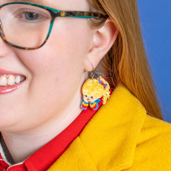 Rainbow Brite Drop Earrings by Erstwilder x Rainbow Brite