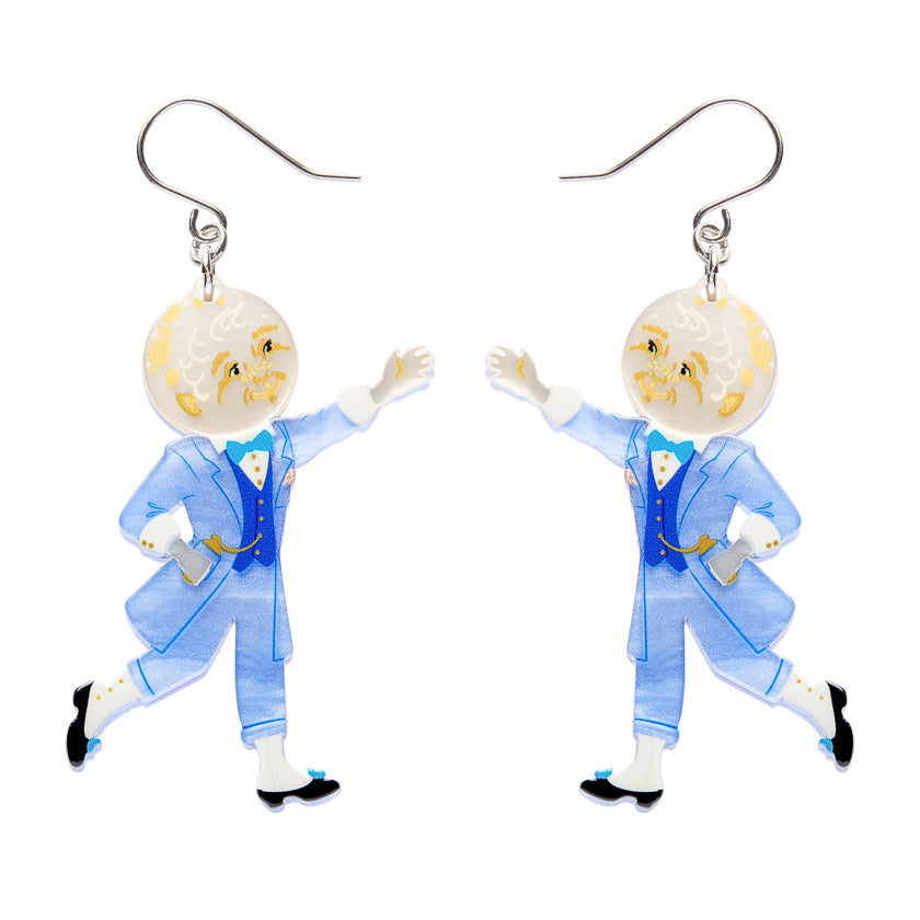 Moonface Drop Earrings by Erstwilder | Magic Faraway Tree