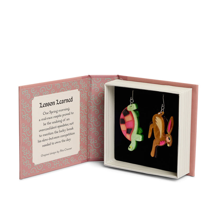 Lesson Learned Drop Earrings by Erstwilder