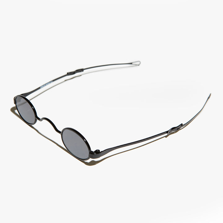 Tiny Oval Spectacle Sunglass with Sliding Temples - Eli