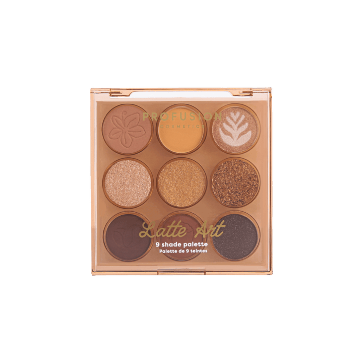 Latte Art 9 Shade Palette