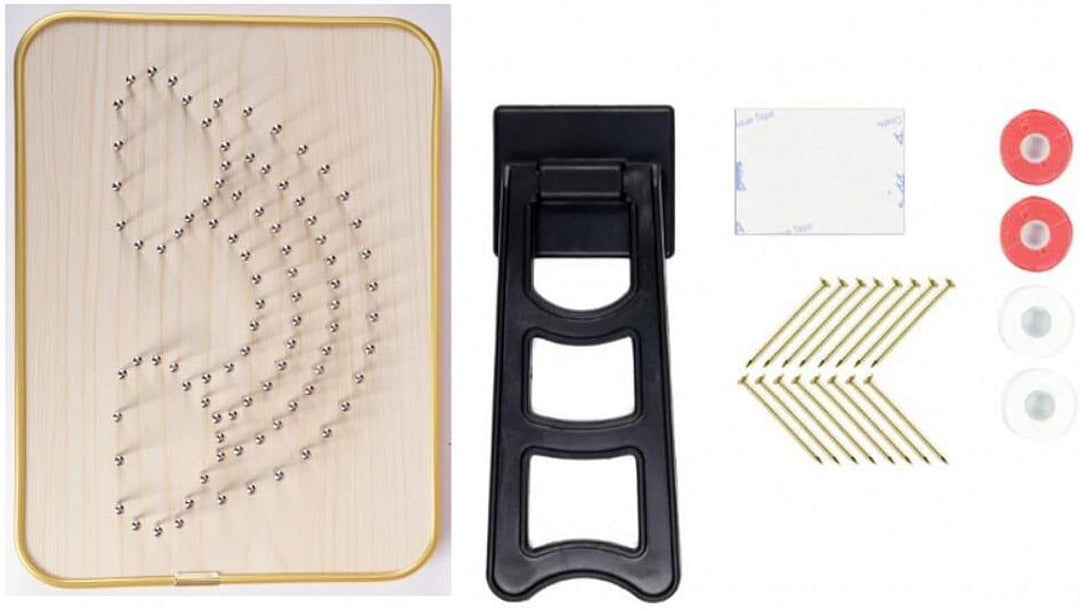 String Art DIY Kit - Horse. Wizardi Craft Kit F07-M12-5-DHACE28042