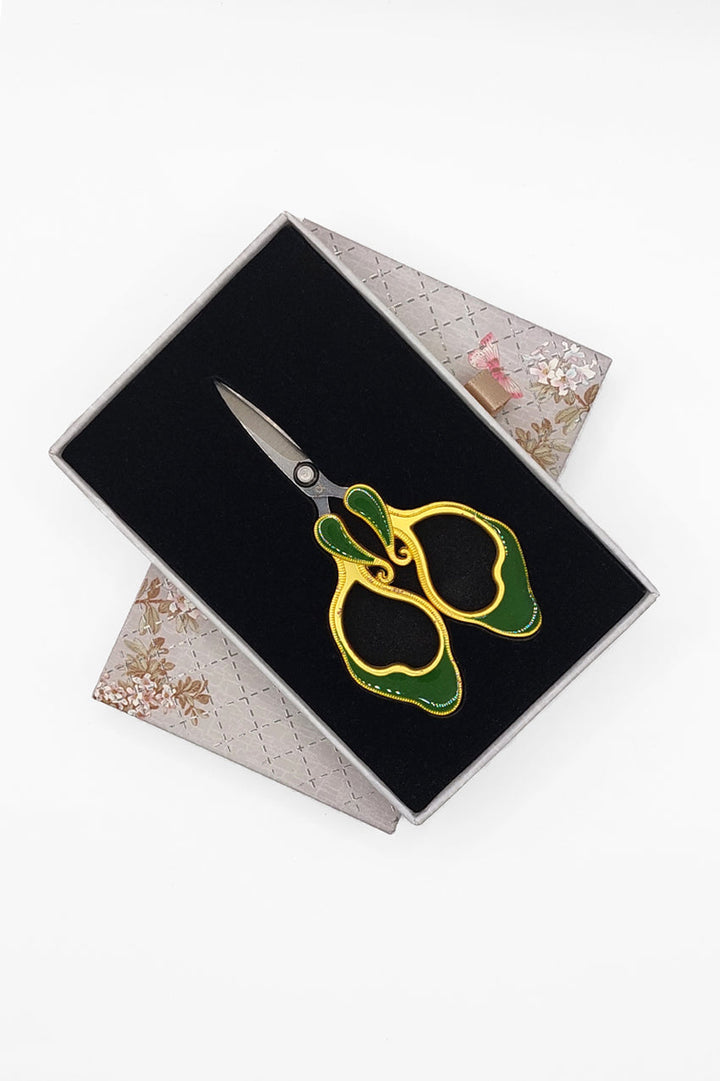 Craft Scissors for Felting & Embroidery Wizardi F07-M13-1-purple-green