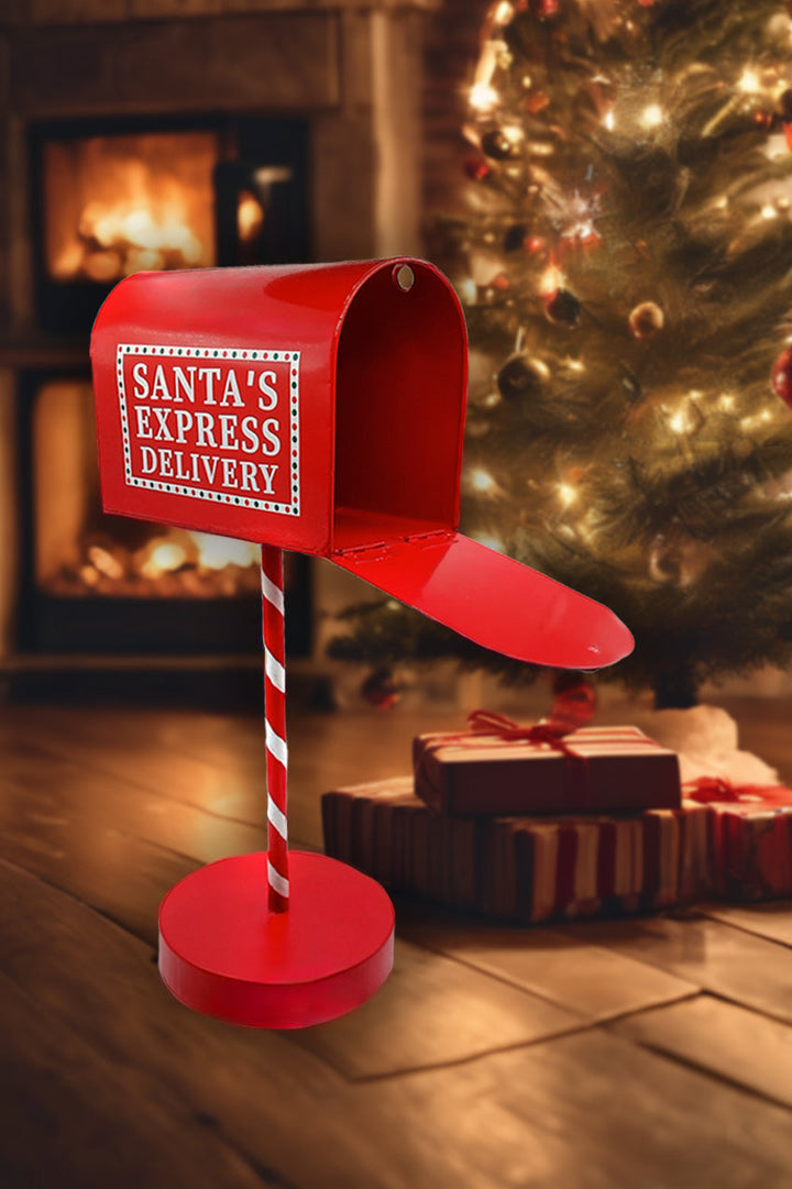 Santa's Mailbox Christmas Festive Decoration by Wizardi F07M4-2-24FM10385