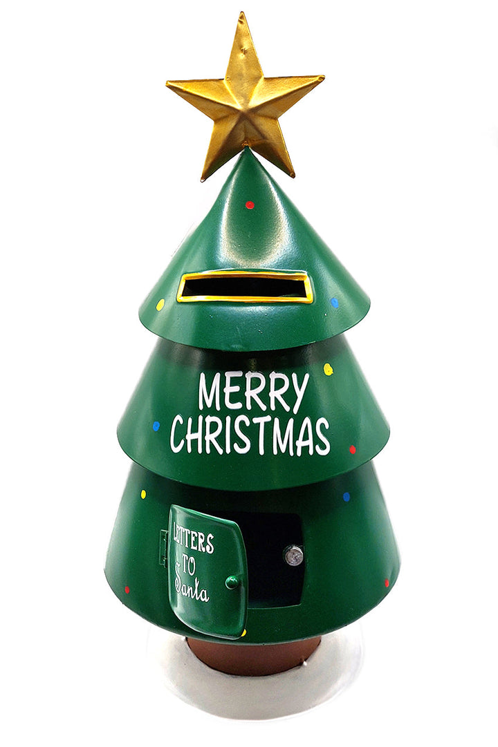 Tree Mailbox Christmas Festive Decoration by Wizardi F07M4-3-23FM10251