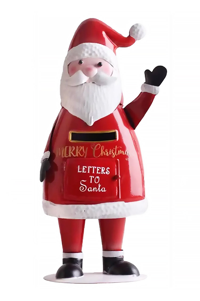 Santa Claus Mailbox Christmas Festive Decoration by Wizardi F07M4-4-23FM10252