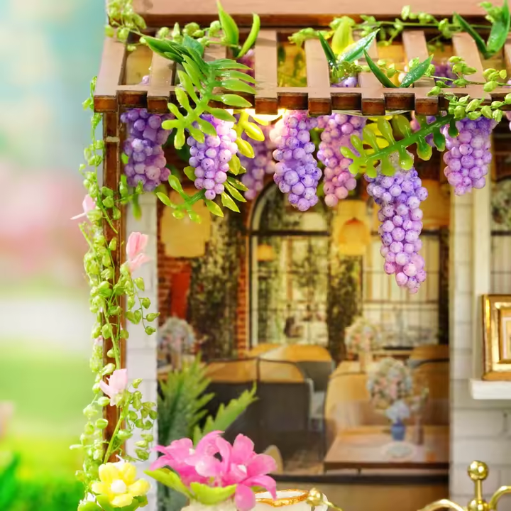 Leisure Time Dollhouse Kit - Miniature Wizardi Roombox Kit