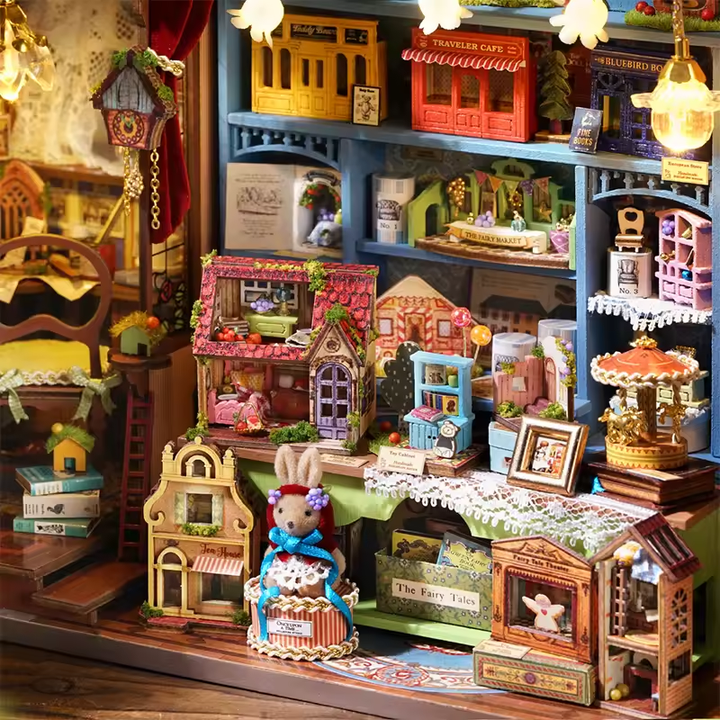 Once Upon a Time Miniature Dollhouse Kit by Wizardi F07M5-71-F-068-A