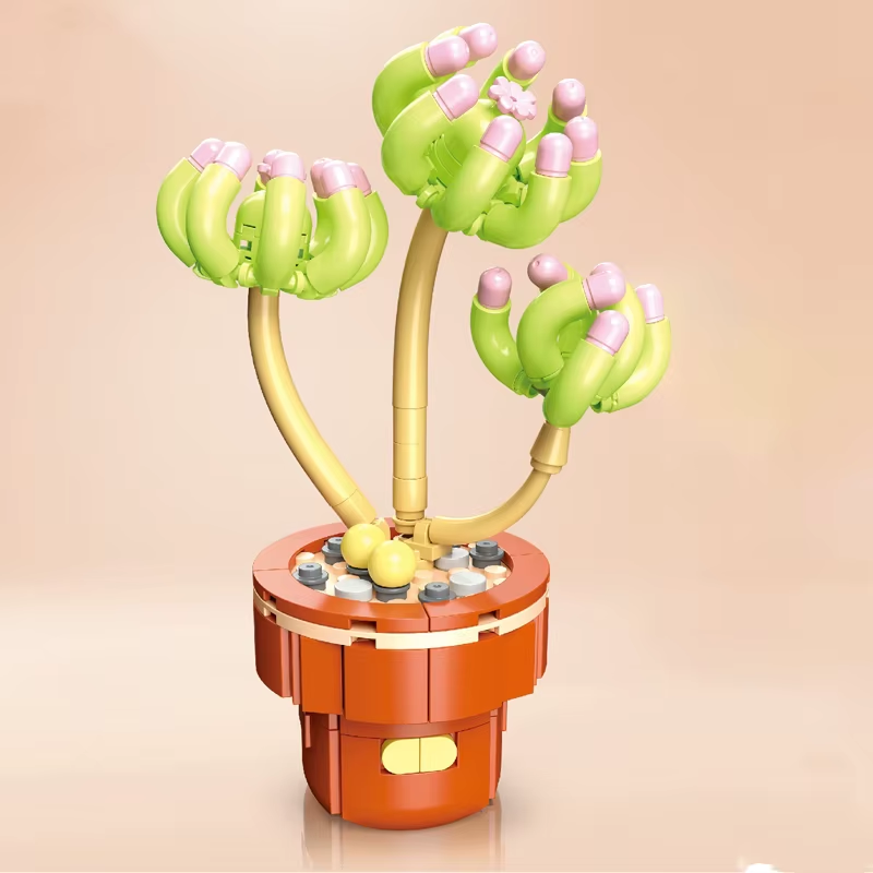 Plant Building Brick Kit - Sedum by Wizardi F07N11-24-12(113)