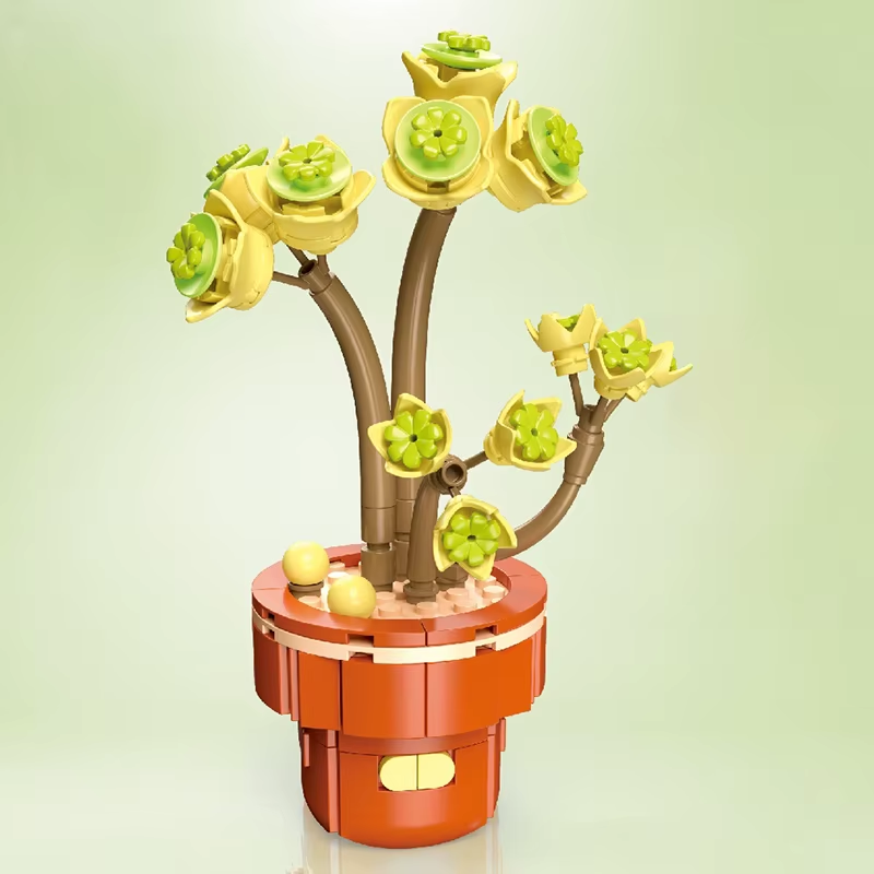 Plant Building Brick Kit - Sedula by Wizardi F07N11-25-16(113)