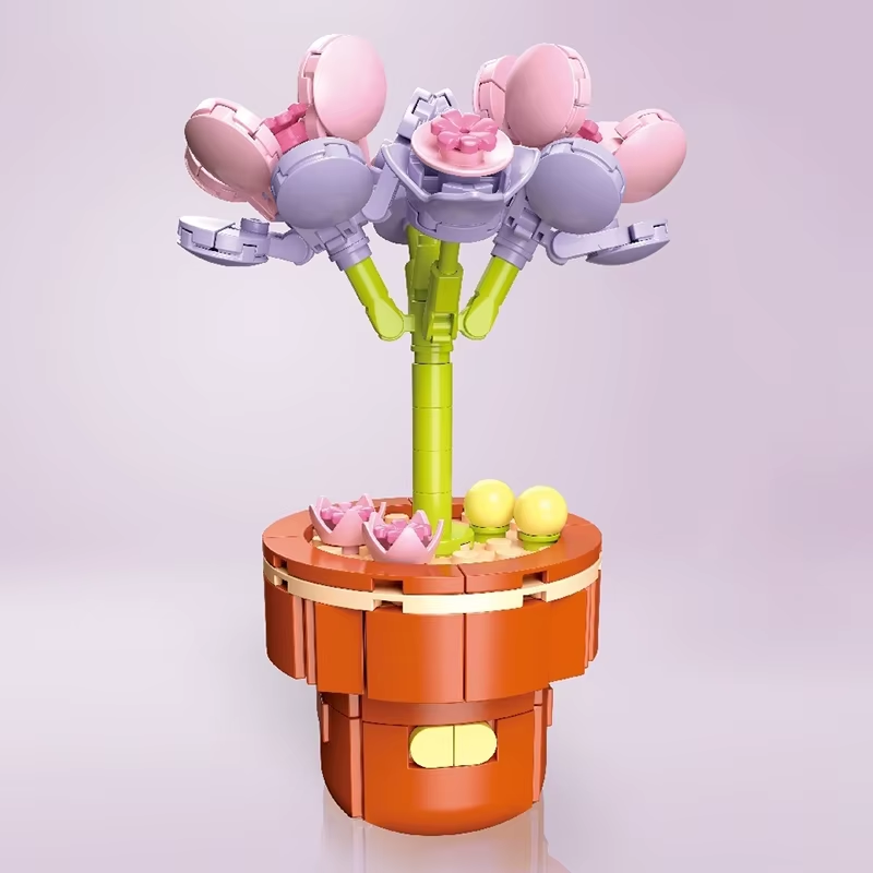 Plant Building Brick Kit - Kalanchoe by Wizardi F07N11-29-29(113)