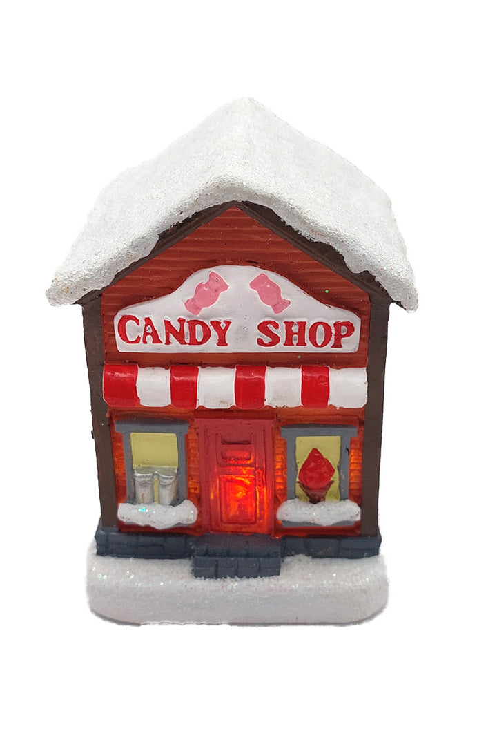 Candy Shop Christmas Village Miniature by Wizardi F07N5-2A Candy shop