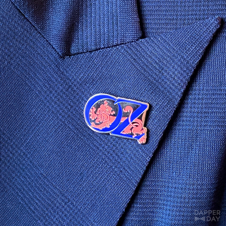Oz Lion Emblem Pin