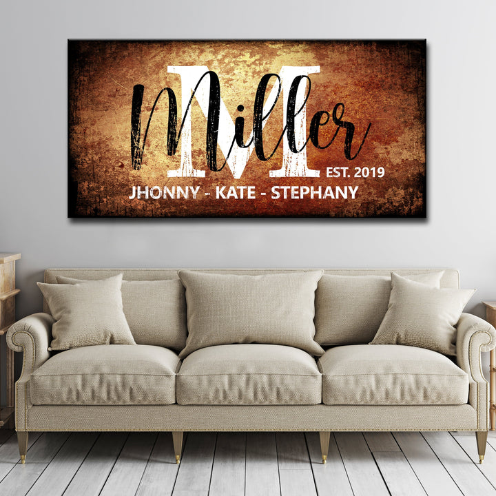 Family Sign XVII