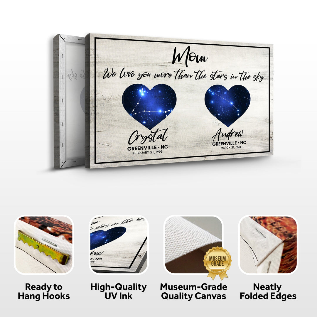 We Love You More Than The Stars In The Sky Sign