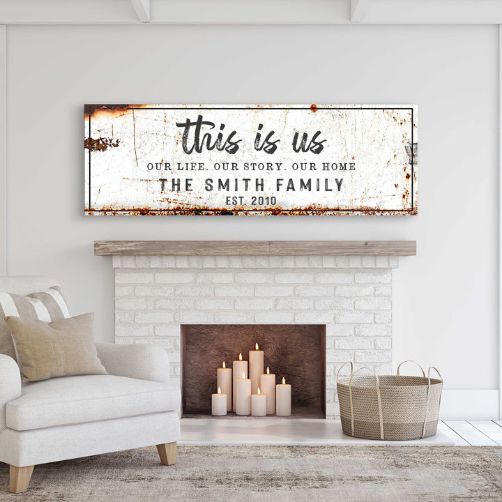 This Is Us Rustic Sign