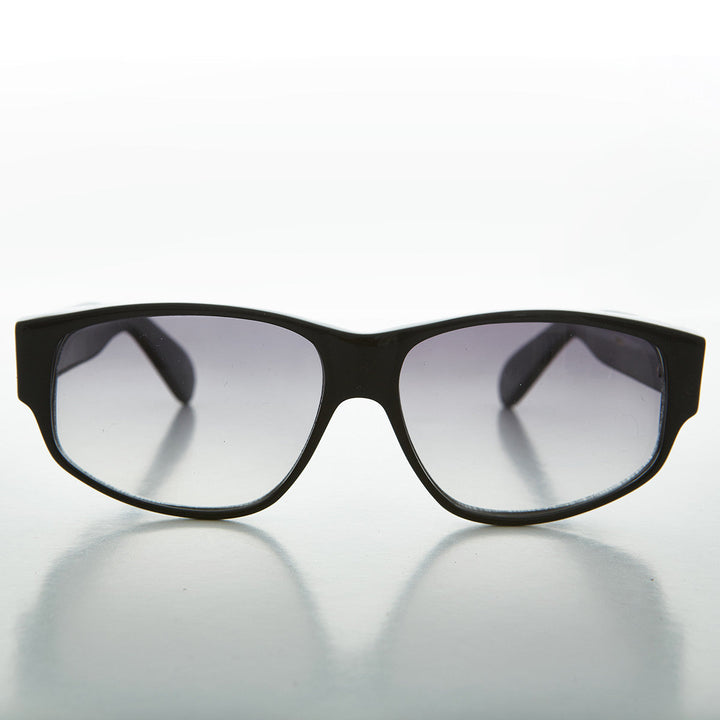 Wide Rectangular Mod Vintage Sunglass - Fez