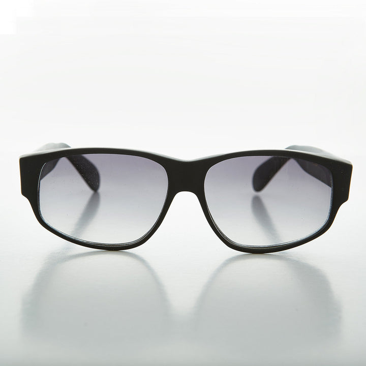 Wide Rectangular Mod Vintage Sunglass - Fez