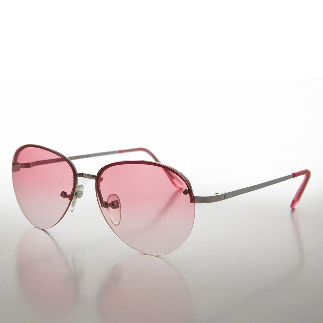 Chic Gradient Color Tinted Lens 90s Sunglass - Flow