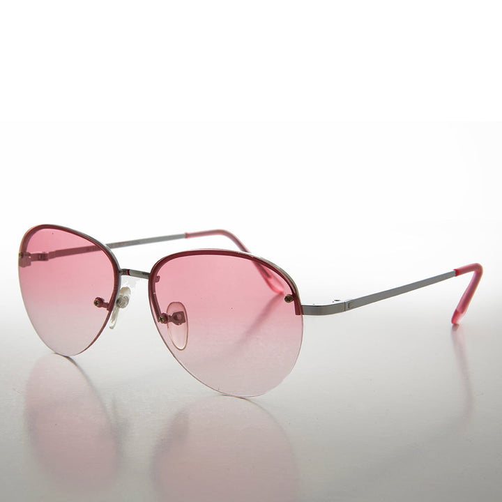 Chic Gradient Color Tinted Lens 90s Sunglass - Flow