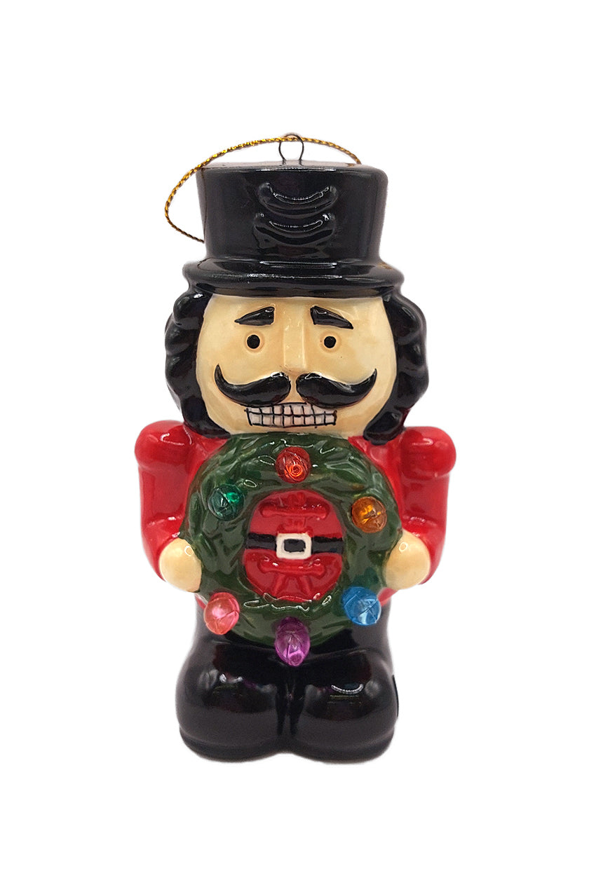 Wooden Nutcracker Decoration by Wizardi F07N7-16