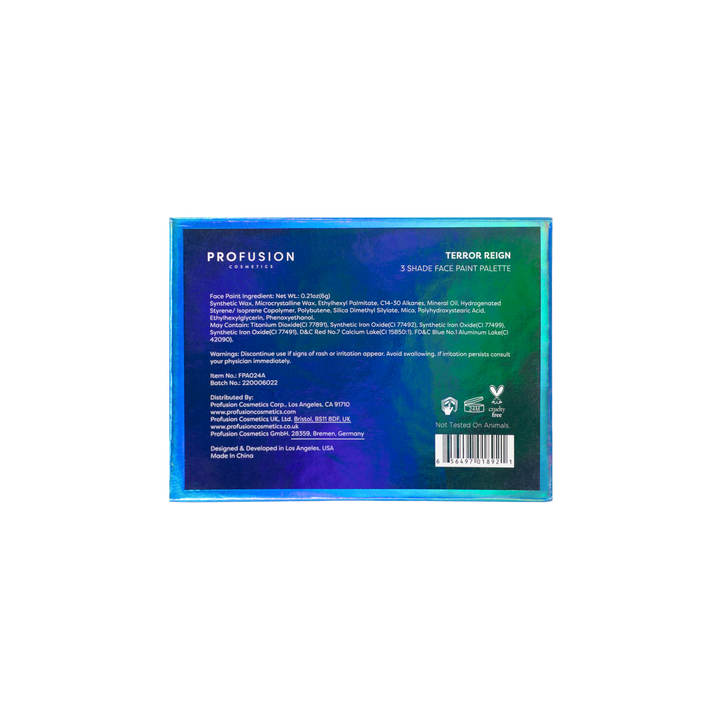 Sea Witch Face Paint - Terror Reign