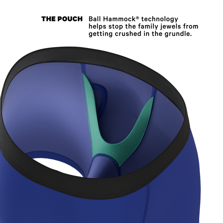 The Fancy Feather | Peacock Ball Hammock® Pouch Underwear With Fly