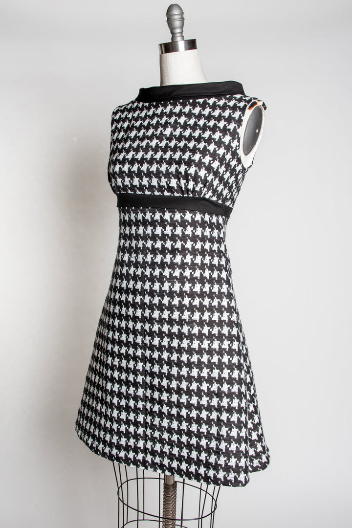 Fifi Dress - Houndstooth