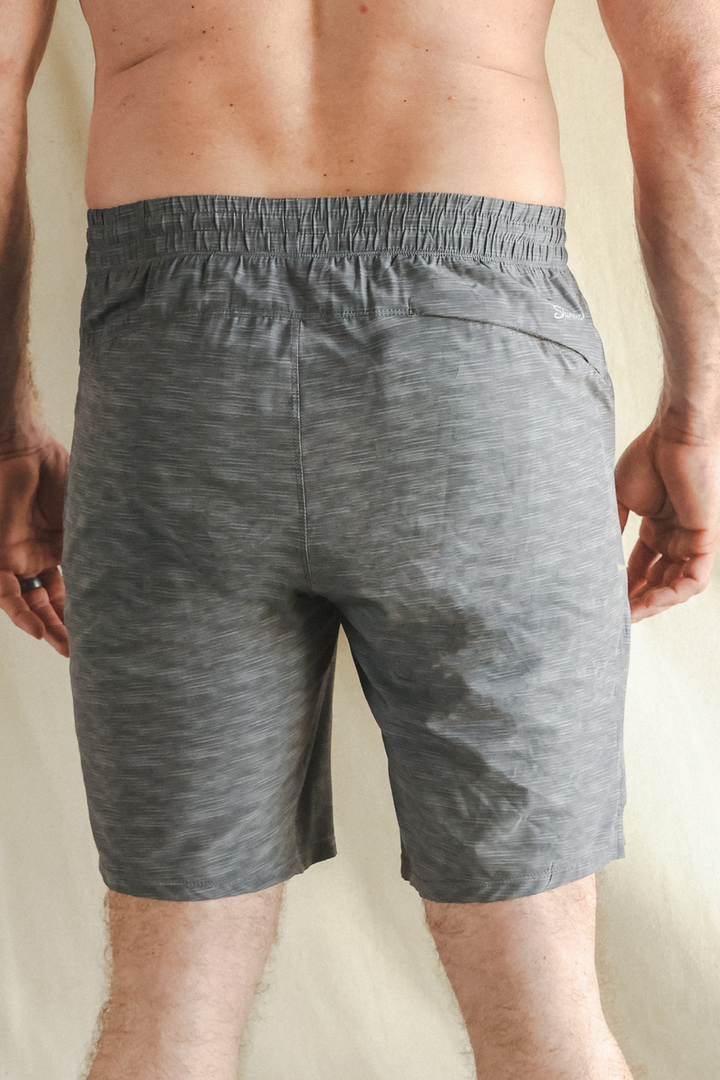 The Finish Line | Grey and Red Ball Hammock® 9 Inch Athletic Shorts