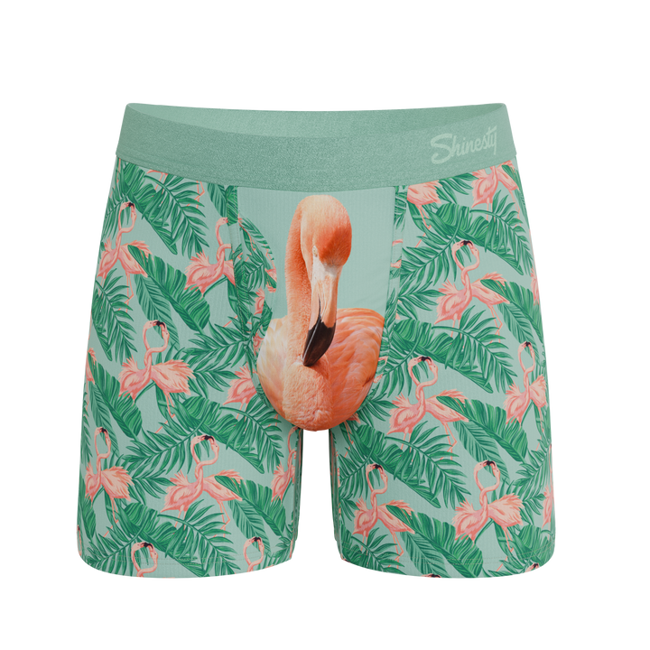 The Flamboyance | Flamingo Ball Hammock® Pouch Underwear With Fly