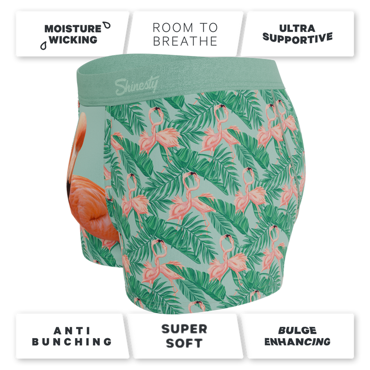 The Flamboyance | Flamingo Ball Hammock® Pouch Trunks Underwear