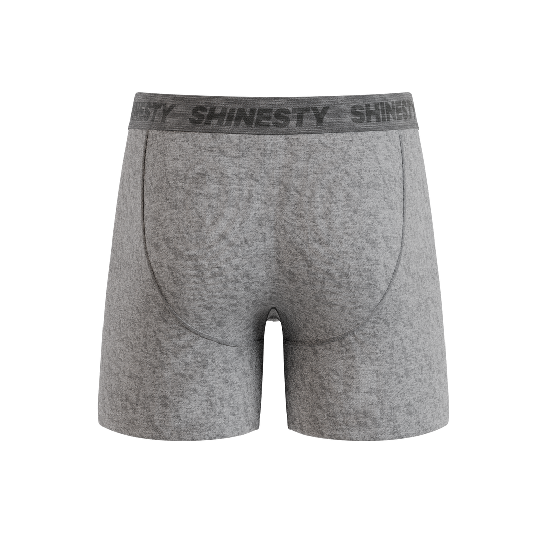 The Flintstone | Heather Grey and Black Ball Hammock® Pouch Underwear With Fly