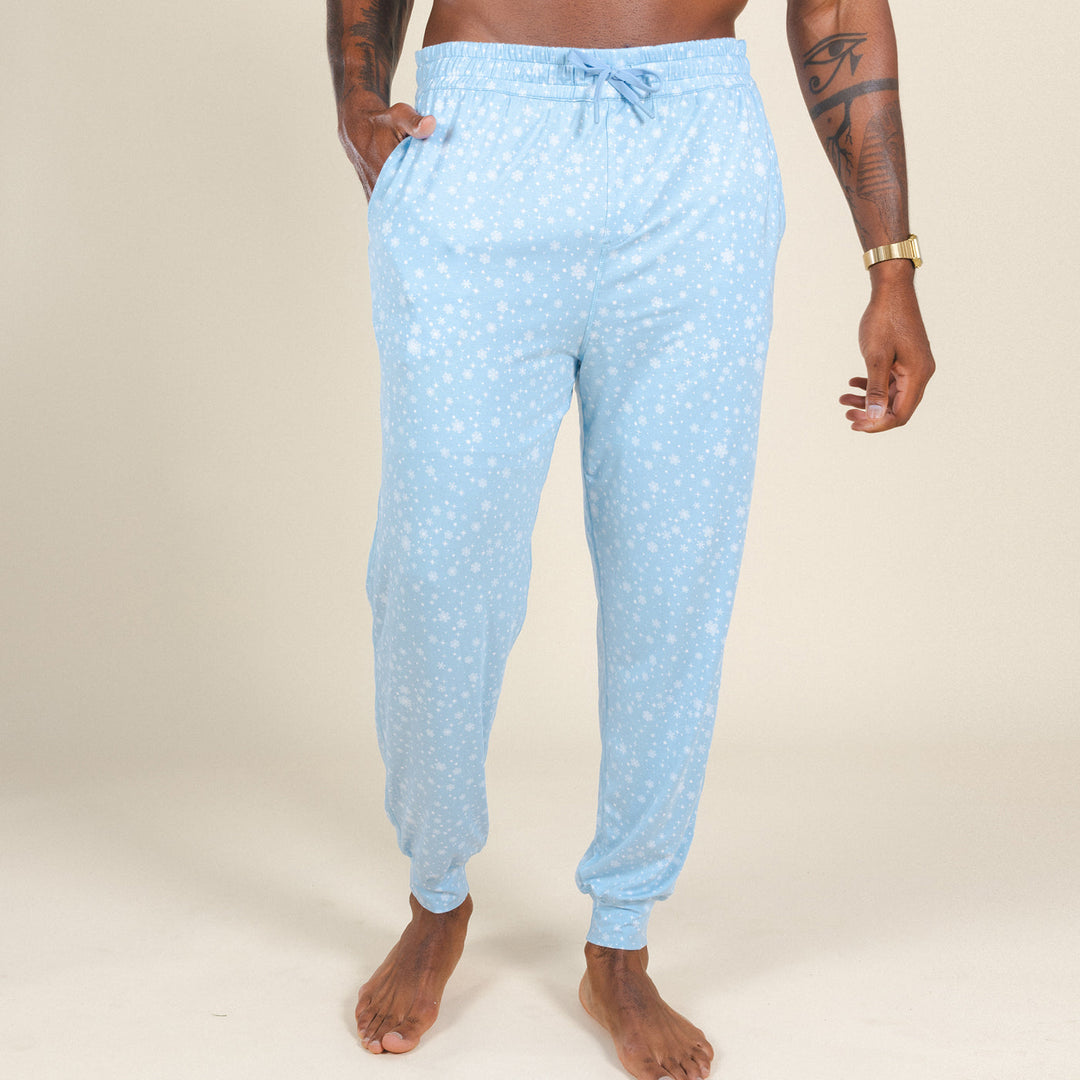 The Flurry Up | Snowflakes SleepDeep™ Men’s Pajama Joggers