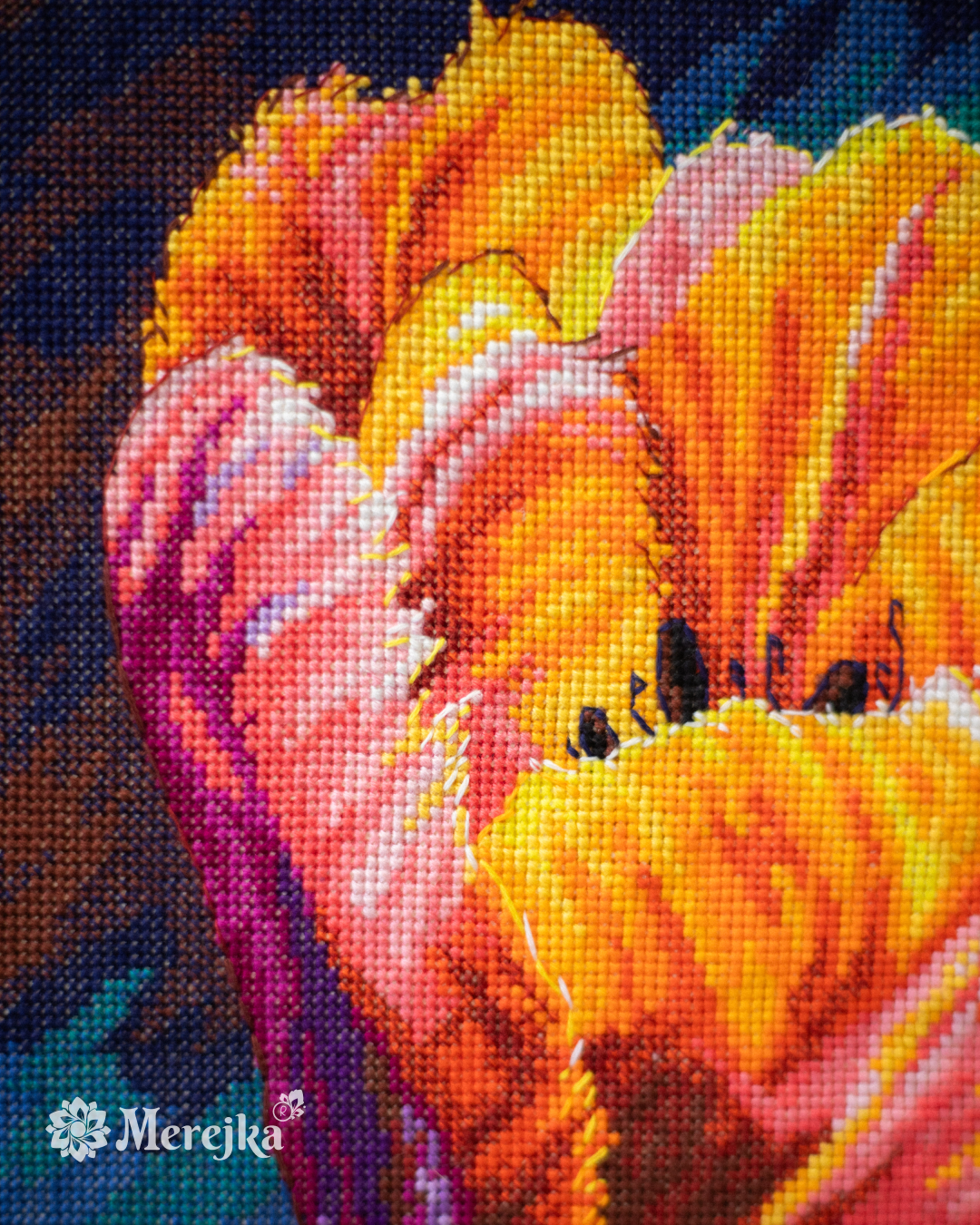 Spring Awakening: Freshness Counted Cross Stitch Kit by Merejka K-302