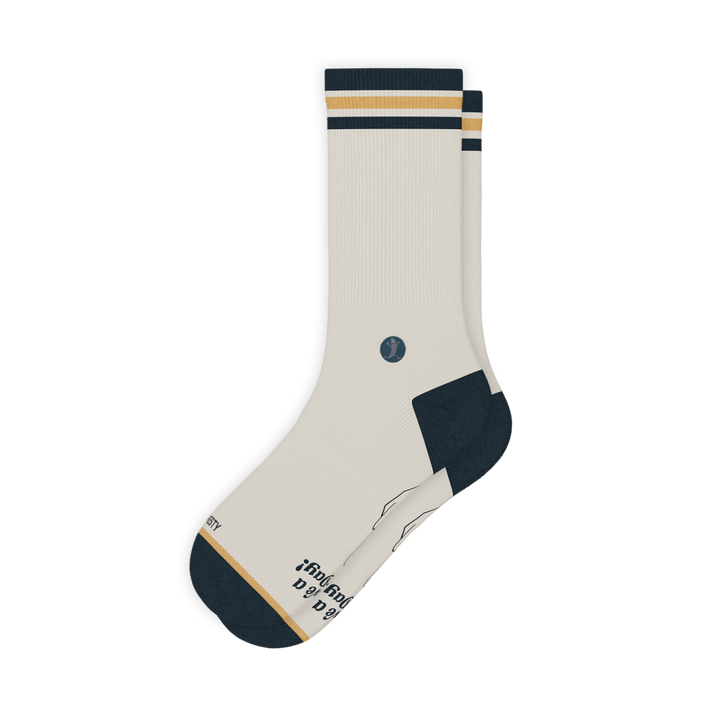 The Friendly Fire | Middle Finger Heel Hammock™ Crew Socks