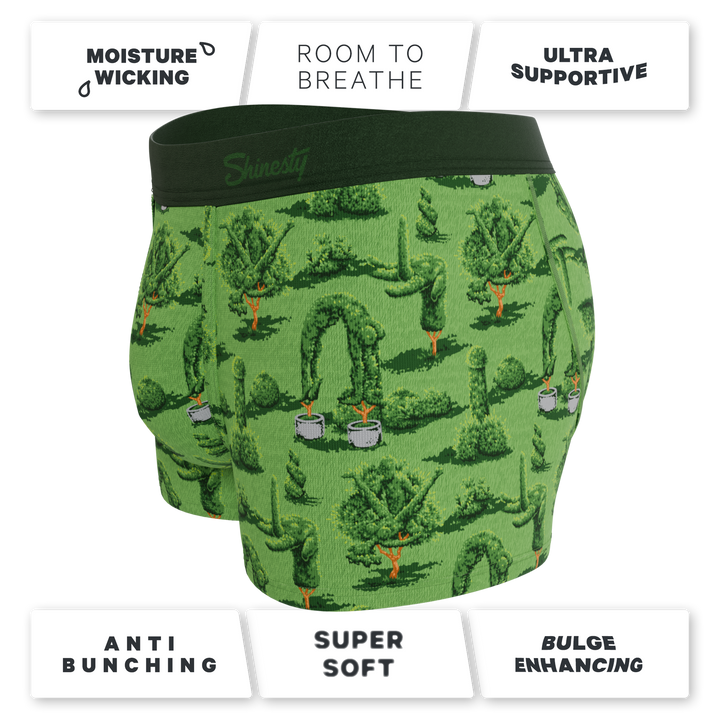 The Full Bush Bush Club | Naughty Landscaping Ball Hammock® Pouch Trunks Underwear