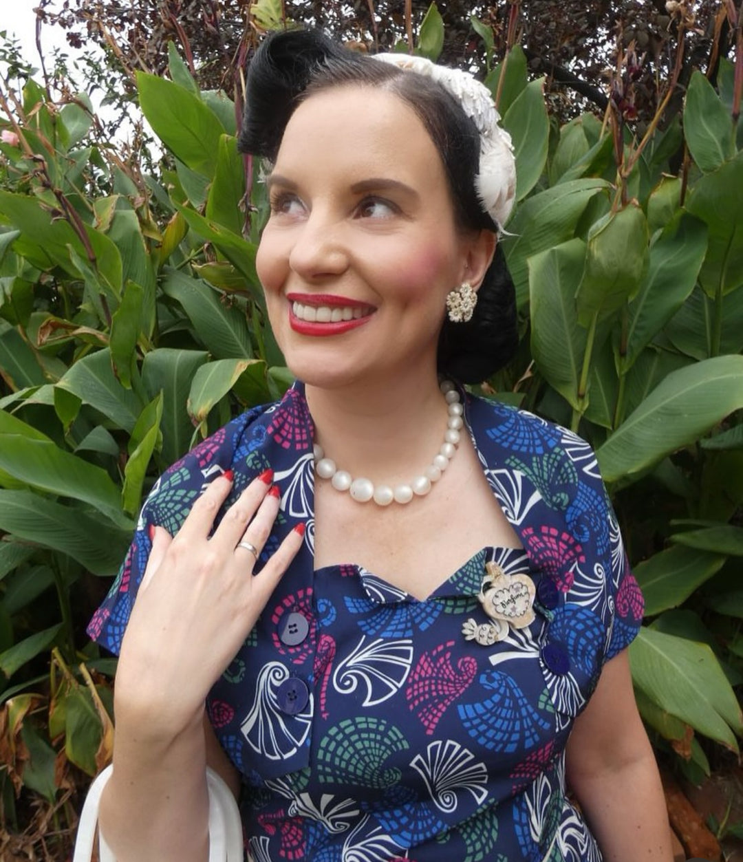 Glamour in a Bottle Brooch -PEACH by Asia Ellington x Lipstick & Chrome