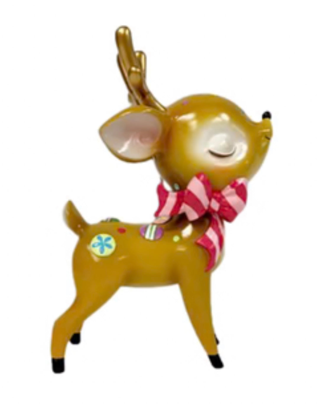Baby Deer with Candy | Christmas Decor | December Diamonds
