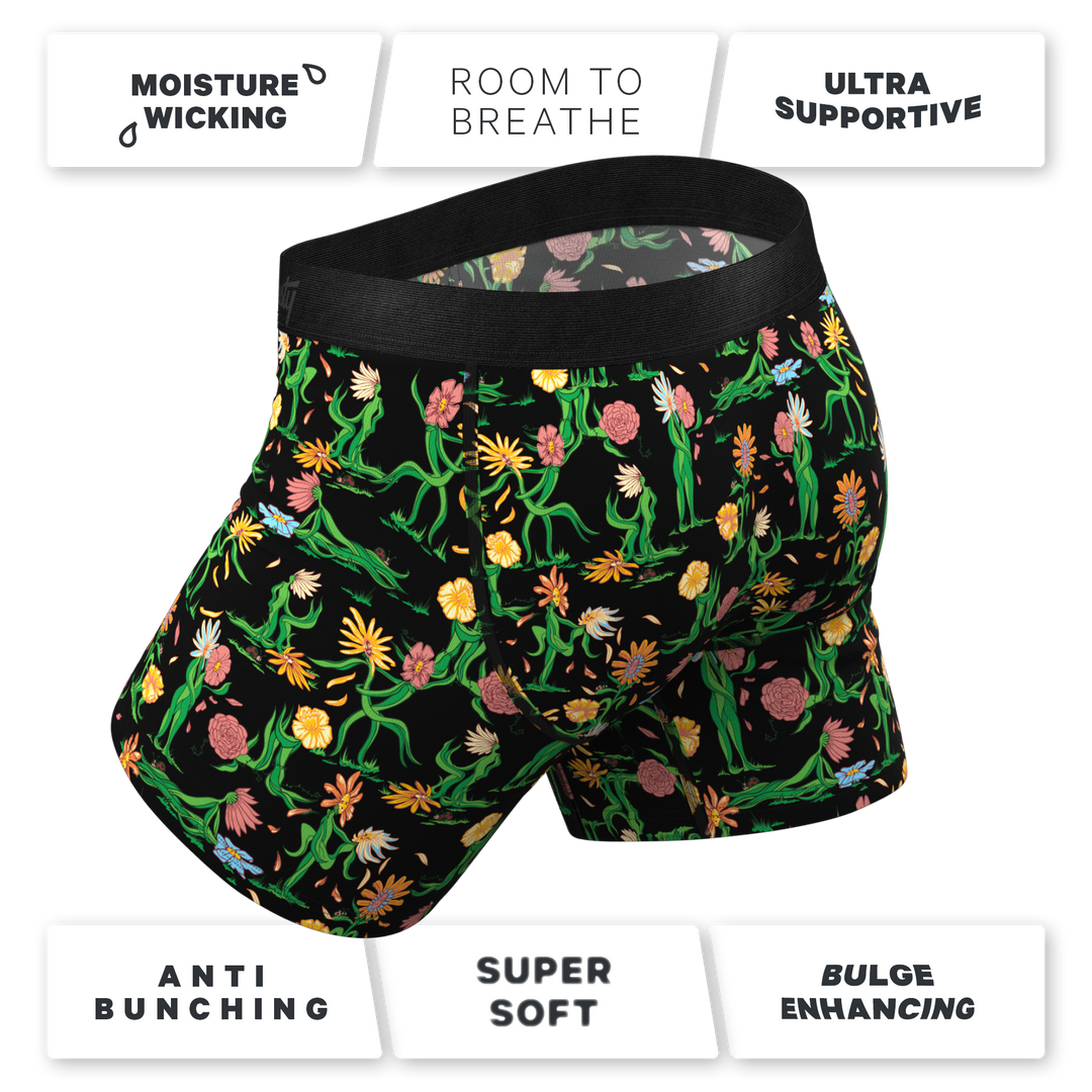 The Garden Of Breedin | Flower Print Ball Hammock® Pouch Underwear