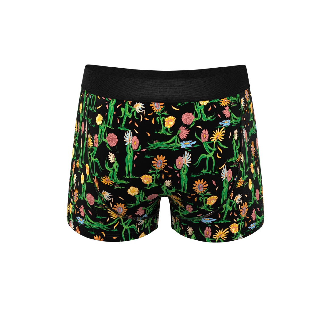 The Garden Of Breedin | Flower Print Ball Hammock® Pouch Trunks Underwear