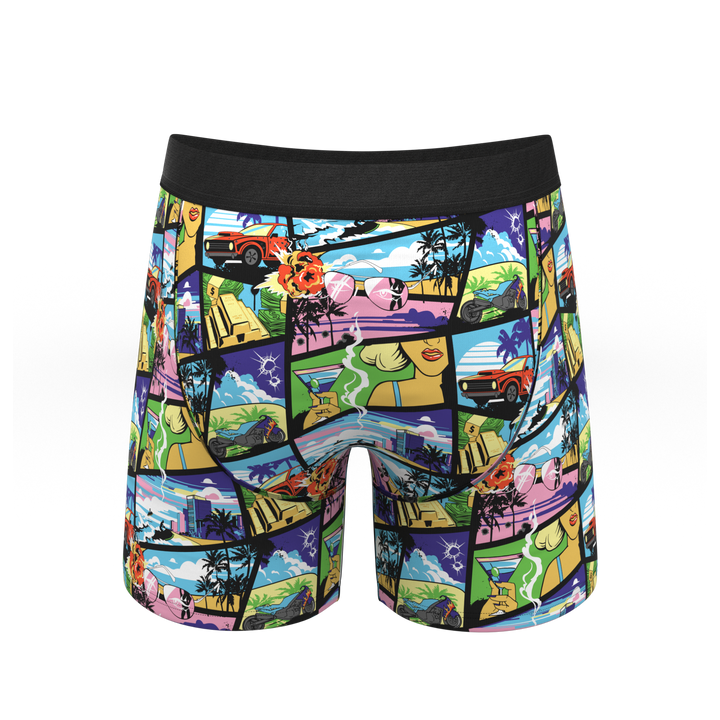 The Gas Pedal | Pop Art Ball Hammock® Pouch Underwear With Fly